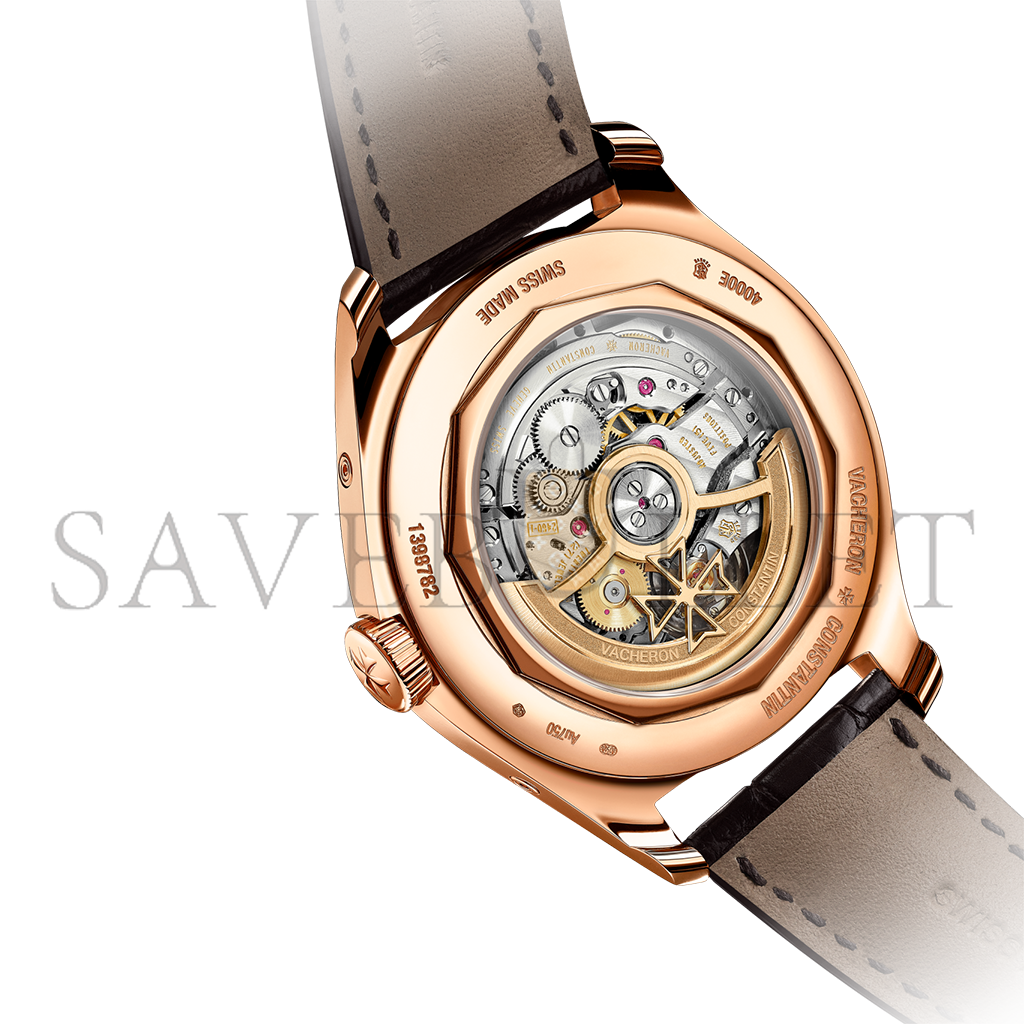 VACHERON CONSTANTIN COMPLETE CALENDAR 40 MM PINK GOLD WATCH 4000E/000R-B438